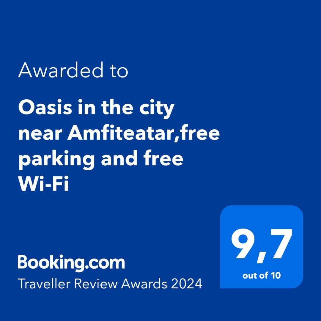 Oasis In The City Near Amfiteatar,Free Parking And Free Wi-Fi พูลา ภายนอก รูปภาพ